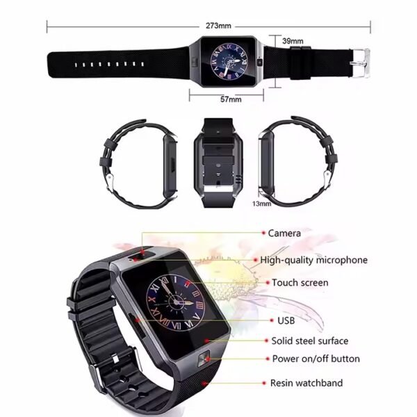 DZ09 Sim Memory Supported Smart Watch - Image 3