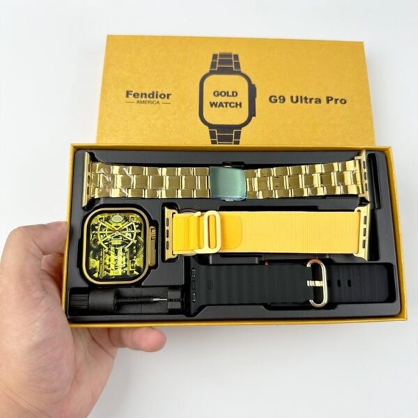 G9 Ultra Pro golden Watch - Image 3