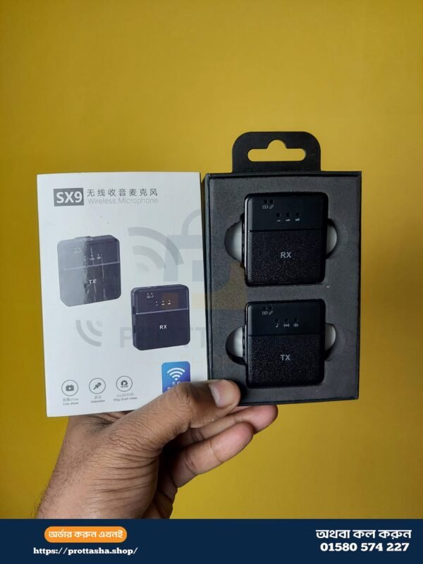 SX9 Single Wireless Microphone - Image 4