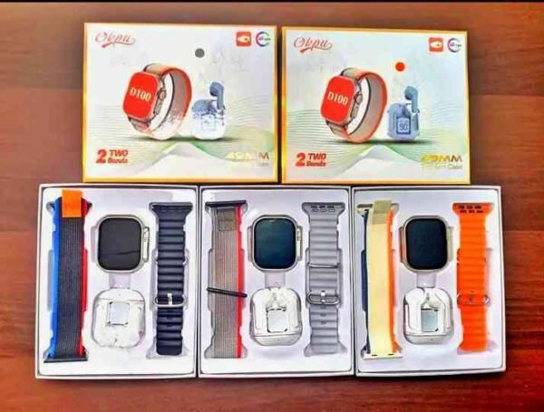 D100 Smart Watch & Ultrapods Max - Image 2