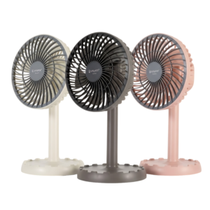 JYSUPER Rechargeable Multicolor Portable Mini Table Fan