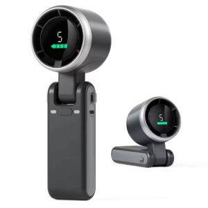 Portable Handheld Turbo Fan কালো কালার