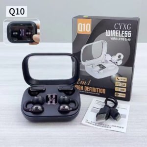 Q10 CYXG Wireless 5.49 Bluetooth Earbuds – Smart Display & High Definition Sound
